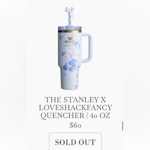 The Stanley x LoveShackFancy Quencher | 40 OZ - Everblooming Rosettes